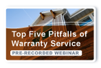 Top 5 Pitfalls of Warranty Service.