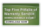 Top 5 Pitfalls of Warranty Service.